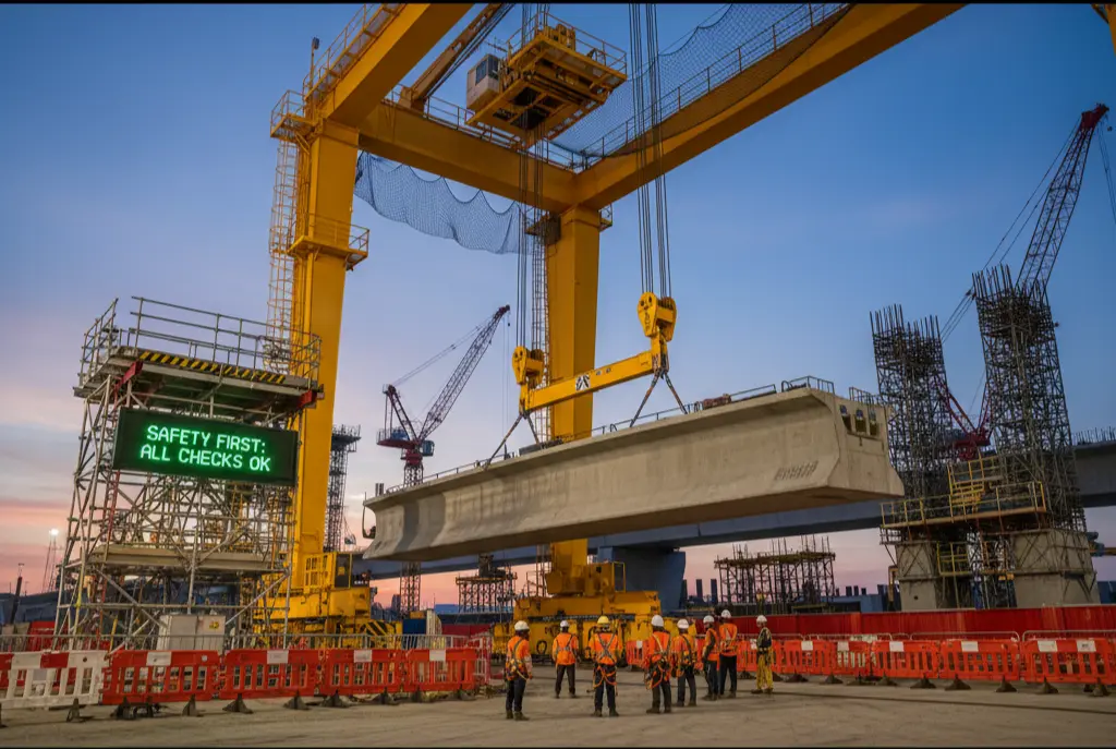 Practical Safety Guidelines for Safer Girder Launching Work