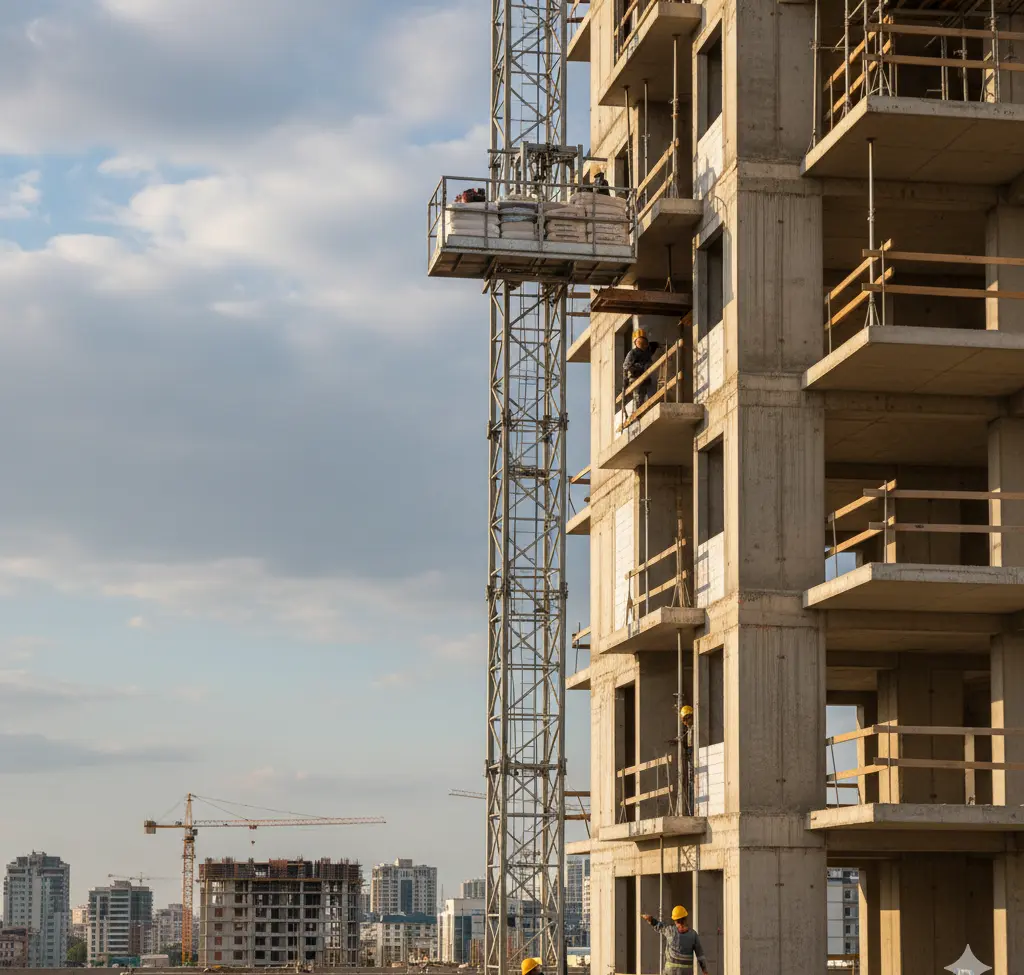 What is a Material Hoist Lift – Complete Guide by Everest Engineering